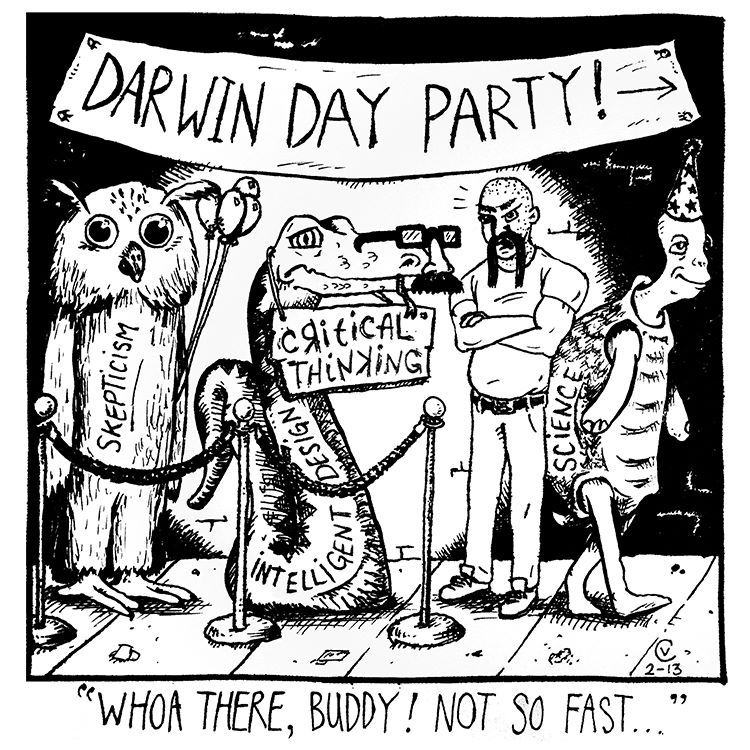 Febryary, 12 - Happy Darvin's Day